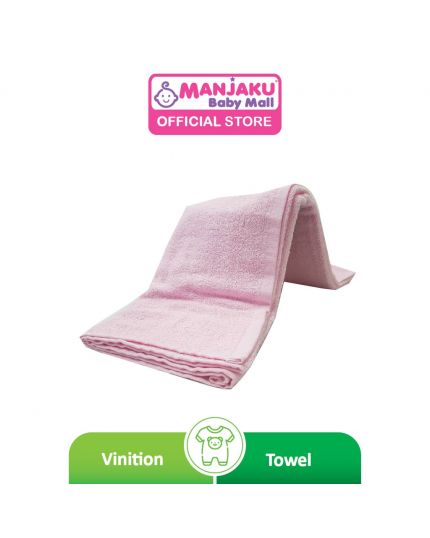 Vinition Bath Towel 60x120cm (CB-362) Cotton Towel - Pink