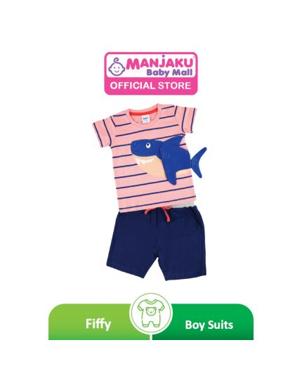 Fiffy Boy Basic Range T -Shirt Suit (2323012)