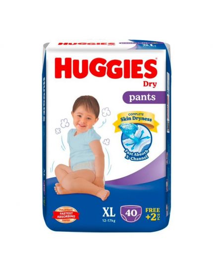 HUGGIES DRY PANTS SJP XL40