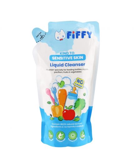 Fiffy Baby Bottle Wash Refill Pack (600ml) - No Flavor