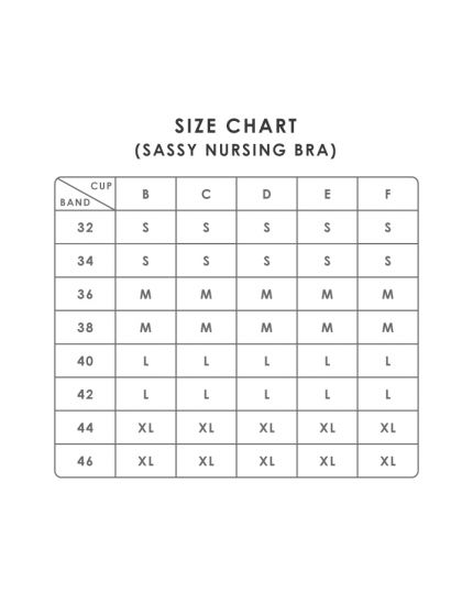 Shapee Sassy Nursing Bra - Grey (NB209)