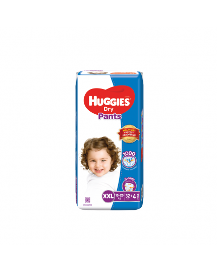 Huggies Dry Pants Super Jumbo Pack  - S/M/L/XL/XXL