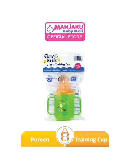 Pureen 3-In-1 Training Cup (Assorted Color)