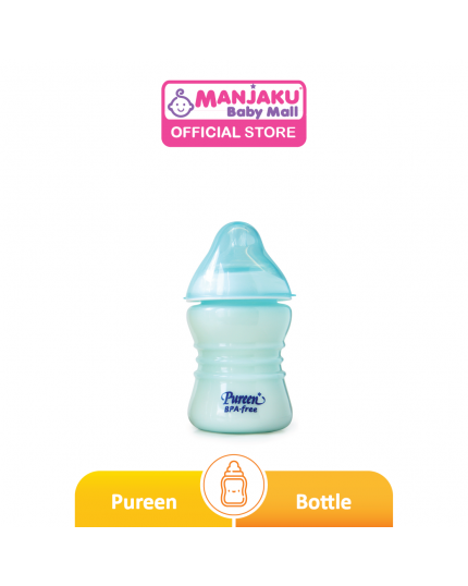 Pureen Natural Flow Bottle 8oz (Assorted Color)