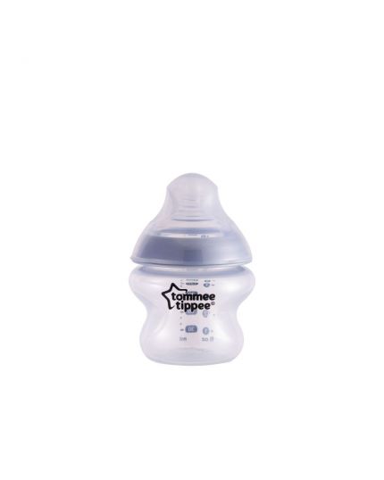 Tommee Tippee Closer To Nature Tinted Bottle (150ml/5oz) - Silver