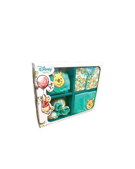 Winnie The Pooh Male 5Pcs Gift Set Green(951-1-114-1231-45)