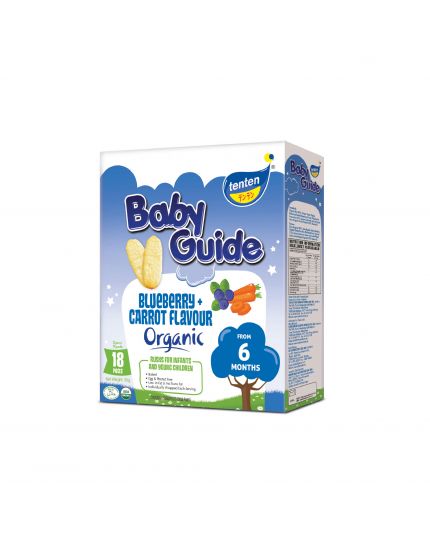 Tenten baby guide Organic 36g - Blueberry&amp;Carrot