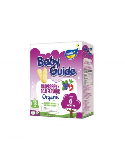 Tenten baby guide Organic 36g - Blueberry&amp;Goji