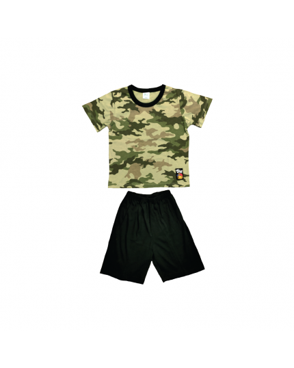 Didi &amp; Friends Toddler Round Neck Short Sleeve Tee with Short Pants (971-1-069-0680-45)