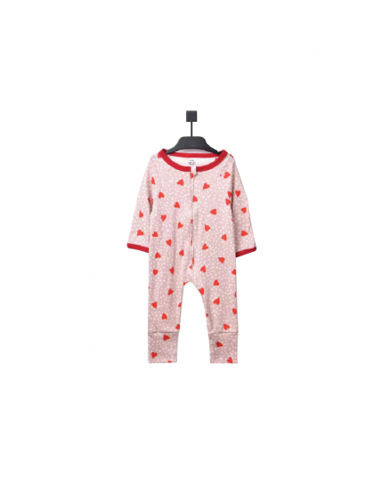 Little Star Baby Zips Sleepsuit With Cover Girl Pyjamas  (LS55323P)