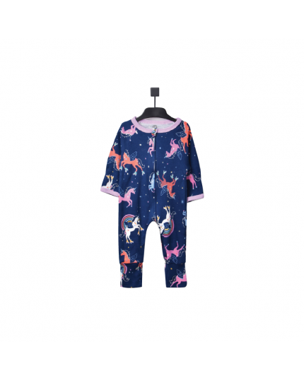 Little Star Baby Zips Sleepsuit With Cover Girl Pyjamas  (LS55323U)