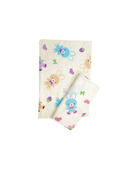 Cuddles Soft Fancy Cartoon Towel 20X40 100% Cotton 1pcs (TWW032-CAR) - Print