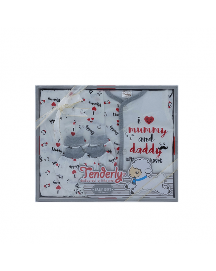 Tenderly Gift Box  (92447003659-GREY-6M) - Grey