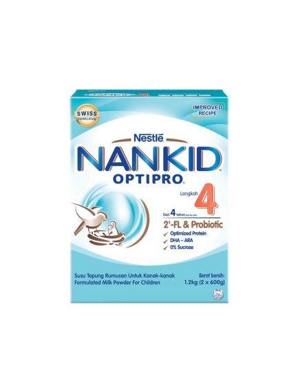 Nestle Nankid Optipro Step 4 (2 x 600g) - New