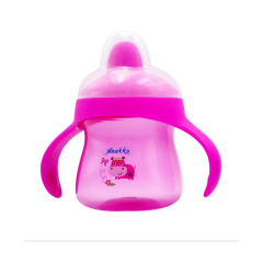Anakku Drinking Cup With Handle & Soft Spout (Assorted Color) - 4oz - (163-397)