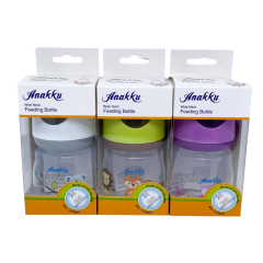 Anakku Wide Neck Bottle - 4oz/120ml  - 163-606 - Assorted Color