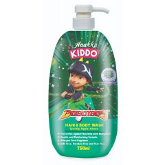 Anakku Kiddo Boboiboy Hair & Body Wash - Sparkly Apple Amaze (750ml)