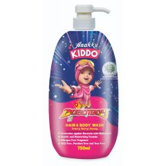 Anakku Kiddo Boboiboy Hair & Body Wash - Starry Berry Honey (750ml)