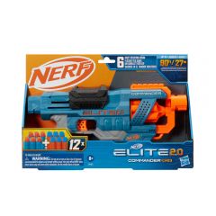 Nerf Elite 2.0 Commander RD-6 12 Dart Rotating Drum Gun (Model:E9485)