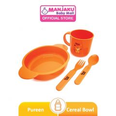 Pureen Cereal Bowl Set - 4 Pcs (Assorted Color)