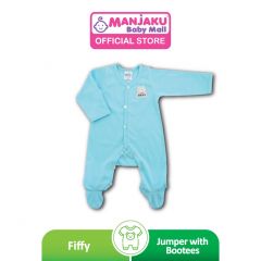 Fiffy Unisex Basic Wear Jumper With Bootes - Blue (1117016)