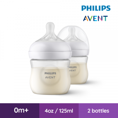 Philips Avent Bottle Natural Response 125ML/4oz - Twin Pack (20590002)