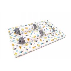 Baby Love 4 in 1 Mattress Set with Pillow & Bolster - Robot ET (Model: 2980)