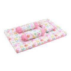 Baby Love 4 in 1 Mattress Set with Pillow & Bolster - Secret Garden (Model: 2980)