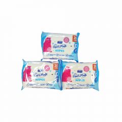 Baby Hippo Hand & Mouth Wipes 3X20s
