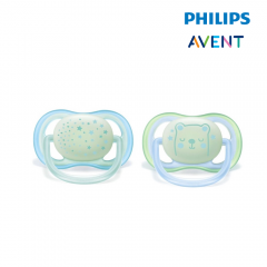 Philips Avent Soother Air Night Time Boy 0-18 Months (33337611)