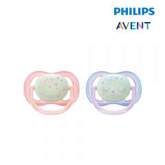 Philips Avent Soother Air Night Time Girl 0-18 Months (33337612)