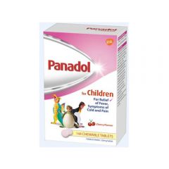 Panadol Children Chewable Tab 12's (1 Strips)