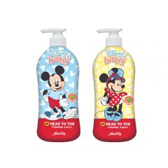 ANAKKU-DISNEY BABY Head to Toe 700ML-ABC ALOE VERA - Assorted Color