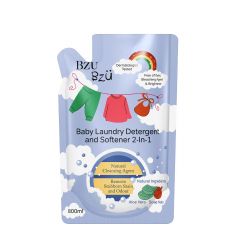 Bzu Bzu Baby Laundry Detergent & Softener 2-in-1 Refill (800ml)