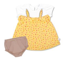 Fiffy Girl Dress (2323085) - Yellow