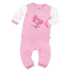 FIFFY Girl Long Sleeve Girl Pyjamas Suit 3522607 - Pink