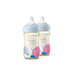 Philips Avent PPSU Bottle - 9oz/260ml (Twin Pack)