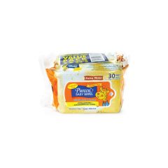 Pureen Baby Wipes - Fragrance Free Alcohol Free Paraben Free (2 x 30's)