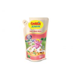 Carrie Junior Baby Hair & Body Wash Refill Pack Pouch (475g) - Assorted Flavour