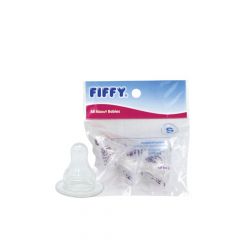 Fiffy Silicone Short Standard Teat 1988 (3 pcs)