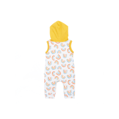 Baby Hippo Girl Basic Collection Romper - Light Orange (HFR0122-29002)