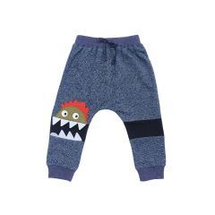 Baby Hippo Boy Dino Collection Long Pant (HTB0122-25003 ) - Blue