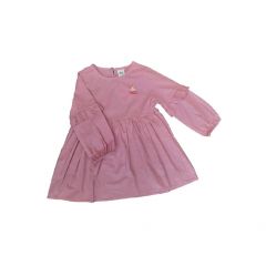 Didi & Friends Toddler Girl Cotton Poplin Long Sleeve Dress 971-1-064-0744-45