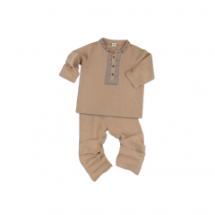 Fiffy Boy Raya Fashion Malay Boy Suit Baju Melayu  (2323053) - Brown