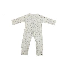 Little Star 2-way Zip Sleeping Suit with Flip Mitten & Booties Cover (LS55301-R)