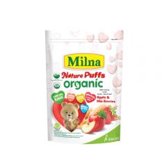 Milna Puff Organic Apple & Mix Berries 15G (6-12 Months)