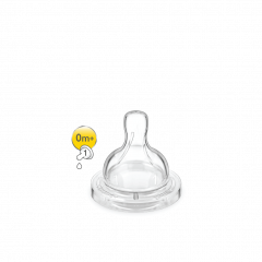 Philips Avent Classic+ Silicone Teats - Newborn 0M+ (2pcs)