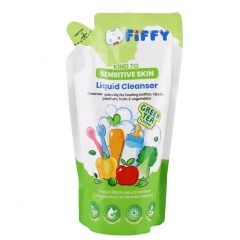 Fiffy Baby Bottle Wash Refill Pack (600ml)-Green Tea
