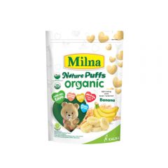 Milna Puff Organic Banana 15G (6-12 Months)