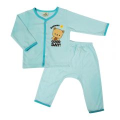 Cuddles Unisex Baby New Born Suit Set  (BSW1004) - Turquoise